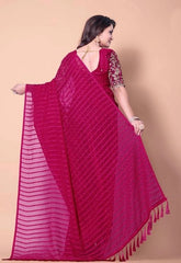 Red Color Saree for Women – Lightweight & Graceful